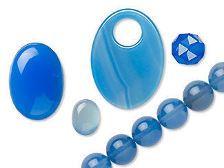 Agate, Blue